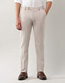 Arrow Mid Rise Solid Polyester Trousers