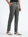 Flying Machine Slash Slim Tapered Fit Solid Chinos