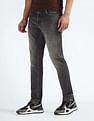 Flying Machine Slash Slim Tapered Fit Mid Rise Jeans