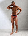 U.S. Polo Assn. Low Rise Printed OEB16 Briefs - Pack Of 3