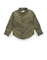 U.S. Polo Assn. Kids Boys Solid Cutaway Collar Shirt
