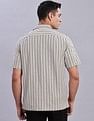 Tommy Hilfiger Striped Regular Fit Plain Woven Shirt