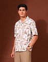 U.S. Polo Assn. Abstract Printed Tailored Fit Shirt