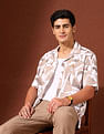 U.S. Polo Assn. Abstract Printed Tailored Fit Shirt