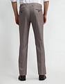 Arrow Solid Mid Rise Trousers