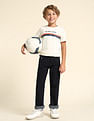 U.S. Polo Assn. Kids Boys Relaxed Fit Black Jeans