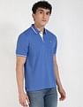 Tommy Hilfiger Solid Regular-Fit Cotton Polo Shirt