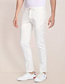 U.S. Polo Assn. Denver Slim Fit Textured Casual Trousers