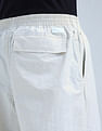 Flying Machine Mid Rise Cobain Loose Fit Parachute Trousers