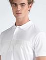 Tommy Hilfiger Panelled Twill Polo Shirt
