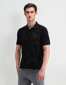 Arrow Sport Floral Print Regular Polo Shirt