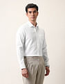 Arrow Liberty Classic Fit Textured Ceremonial Shirt