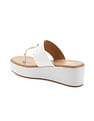 U.S. Polo Assn. Women Toe Separator Alessia Wedge Sandals
