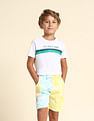U.S. Polo Assn. Kids Boys Tie And Dye Regular Fit Shorts