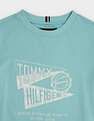 Tommy Hilfiger Kids Boys Logo Regular Fit Cotton T-Shirt