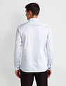 Arrow Manhattan Slim All-Over Printed Shirt