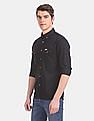 U.S. Polo Assn. Denim Co. Button Down Collar Solid Casual Shirt
