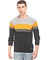 Aeropostale Long Sleeve Colour-Block Sweater