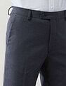 Arrow Mid Rise Smart Flex Dobby Trousers