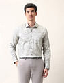 Arrow Liberty Classic Fit All Over Printed Ceremonial Shirt