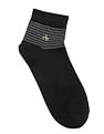 Arrow Ankle Length Striped Cotton Socks - Pack Of 3