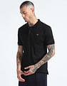 Flying Machine Solid Cotton Polo Shirt