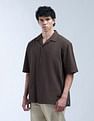 Flying Machine Solid Oversized Fit Digitopia Shirt