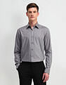 Arrow Tailored Fit Jaquard Shirt