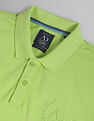 AD by Arvind Embroidered Logo Profound Polo Shirt