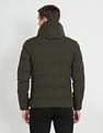 U.S. Polo Assn. Denim Co. High Neck Solid Puffer Jacket