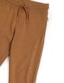 U.S. Polo Assn. Kids Boys Solid Pure Cotton Track Pants
