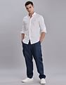 Tommy Hilfiger Solid Slim-Fit Poplin Shirts