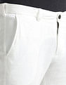 Arrow Sports Bronson Slim Fit Solid Trousers