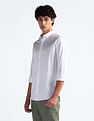 Flying Machine Sateen Cotton Slim Fit Shirt