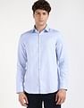 Calvin Klein Jeans Striped Slim-Fit Dobby Woven Shirt