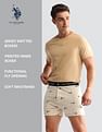 USPA Innerwear Printed Cotton OEX09 Boxers - Pack Of 2