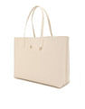 Tommy Hilfiger Textured Cream PU Totes