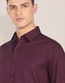 U.S. Polo Assn. Herringbone Brand Print Cotton Shirt