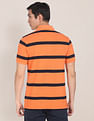 U.S. Polo Assn. Striped Pique Polo Shirt