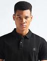 Flying Machine Vertical Stripe Patterned Knit Polo Shirt