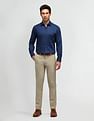 Arrow Slim Fit Dobby Solid Pattern Shirt