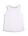 Tommy Hilfiger Kids Girls Crew Neck Sleeveless T-Shirt