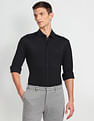 Arrow Newyork Cutaway Collar Solid Knit Shirt