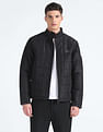 Flying Machine Stand Collar Puffer Jacket