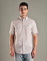 Tommy Hilfiger Printed Regular-Fit Cotton Woven Shirt