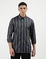 Tommy Hilfiger Vertical Stripe Oxford Shirt