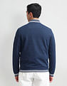 Arrow Sport Stand Neck Knitted Bomber Jacket