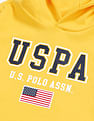U.S. Polo Assn. Kids Boys Brand Printed Regular Fit Sweatshirt