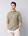 U.S. Polo Assn. Denim Co. Slim Fit Pure Cotton Twill Shirt
