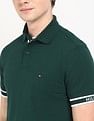 Tommy Hilfiger Solid Regular-Fit Cotton Polo Shirt